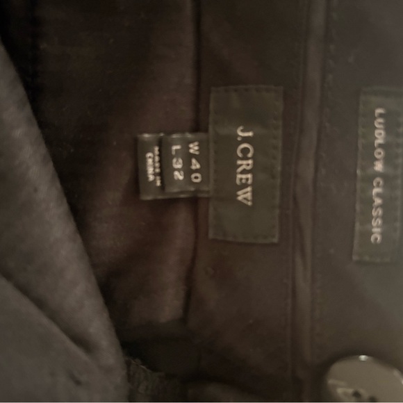 J. Crew Black Ludlow Classic Tuxedo - Picture 3 of 7